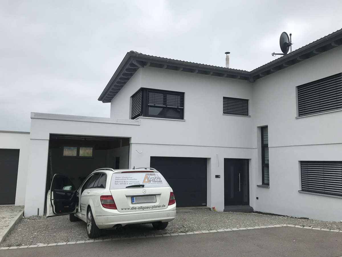 Bungalow mit Garage im Keller – Die Allgäu Planer