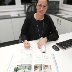 Architektin beo den Allgäu Planern, Mitglied der Bayerischen Architektenkammer